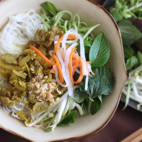 Vietnamese Beef with Vermicelli