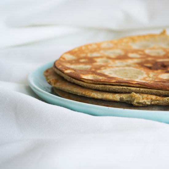 Millet & Chestnut Pancakes