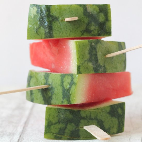 Watermelon Popsicles