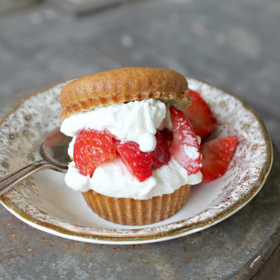 Paleo Strawberry Shortcake