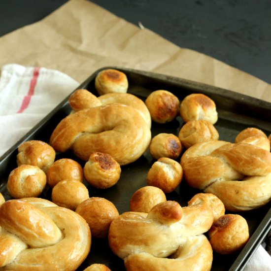 Homemade Soft Pretzels