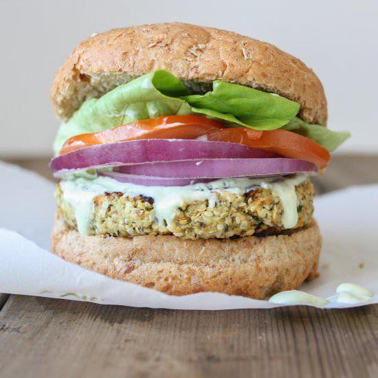 Cauliflower Hemp Burger