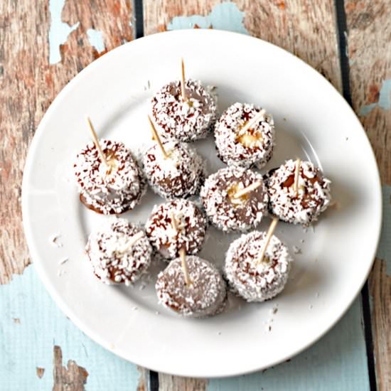 Choc Banana Bites