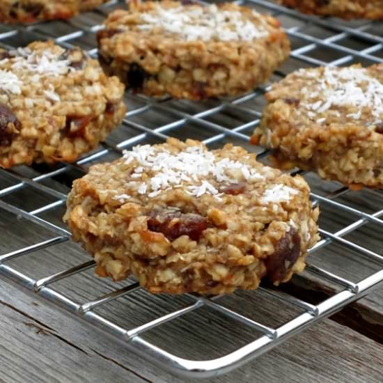 Healthy Coconut Banana Cookies