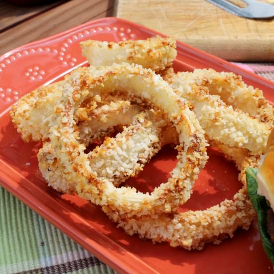 Oven-Fried Onion Rings for One