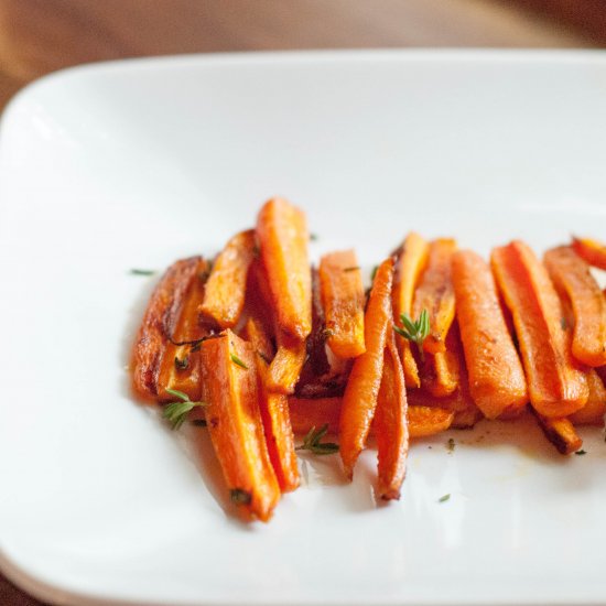 Brown Butter and Honey Carrots