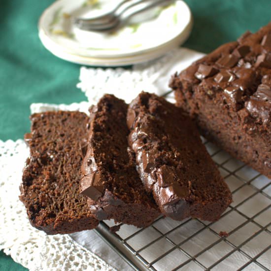 Double Chocolate Courgette Cake