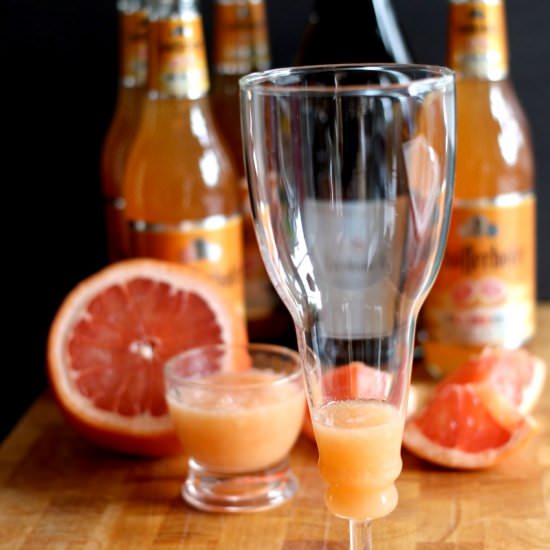 Grapefruit Beer Bellini