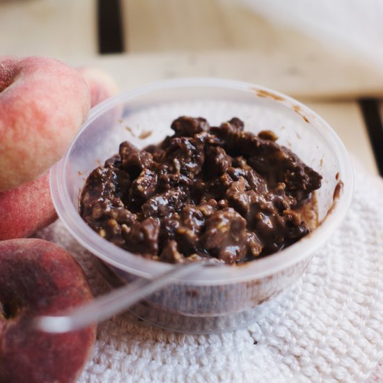 Chocolate Cake Batter Oatmeal