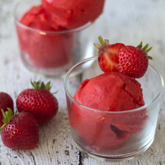 Strawberry Sorbet