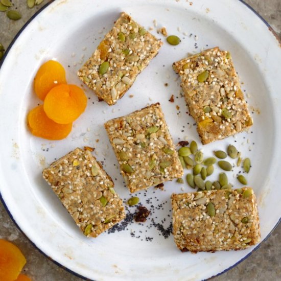 Sweet & Salty Seed Bars