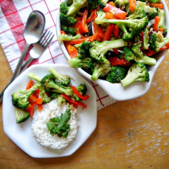 Broccoli with Thai Oyster Sauce