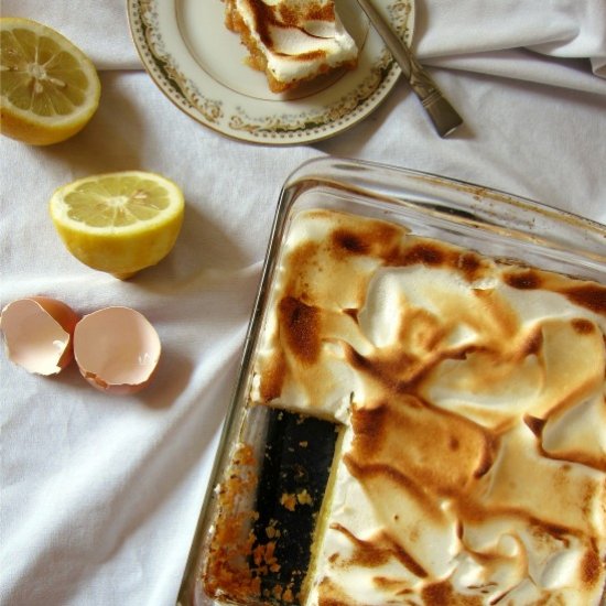 Lemon Meringue Pie Bars