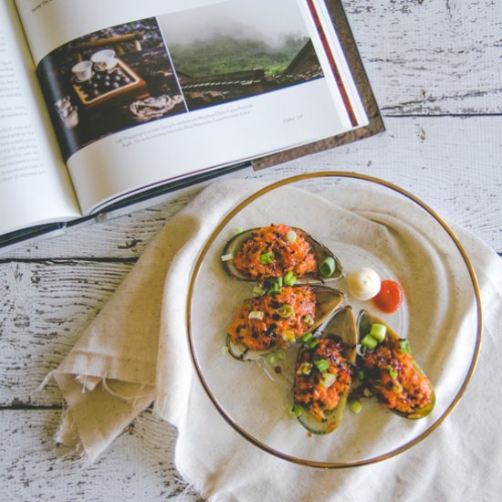 Sensational Baked Green Mussels