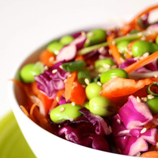 Rainbow Pad Thai Salad