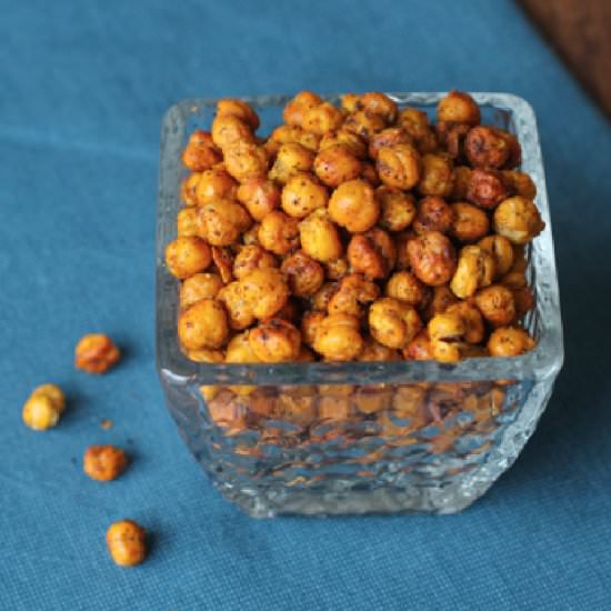 Crispy Roasted Chickpeas