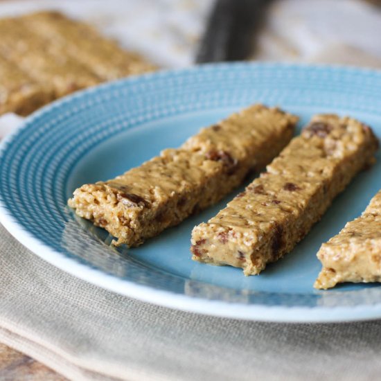 Strawberry Vanilla Energy Bars