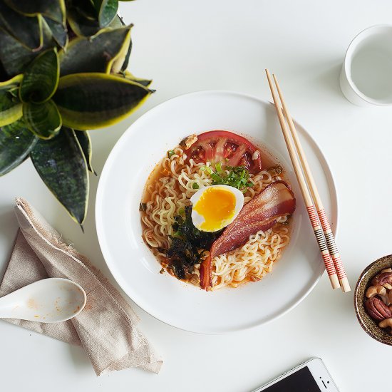 Bacon & Egg Breakfast Ramen