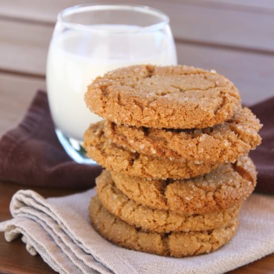 Ginger Crinkle Cookies