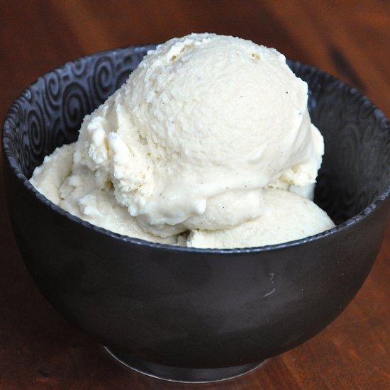 Lavender Honey Vanilla Ice Cream