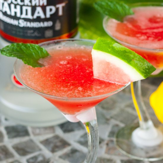 Watermelon Mint Martini