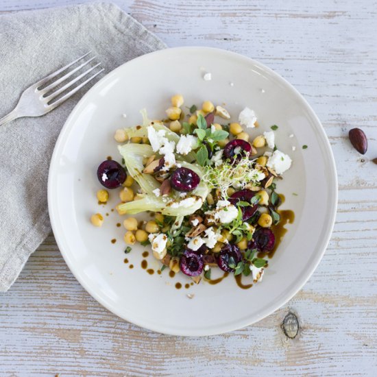 Chickpea & Cherry Salad