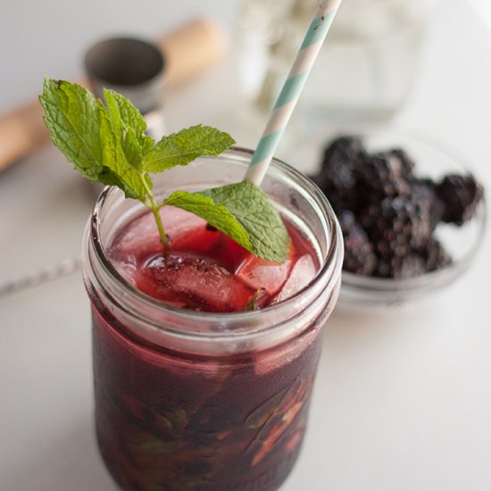 Blackberry Lime Mojito