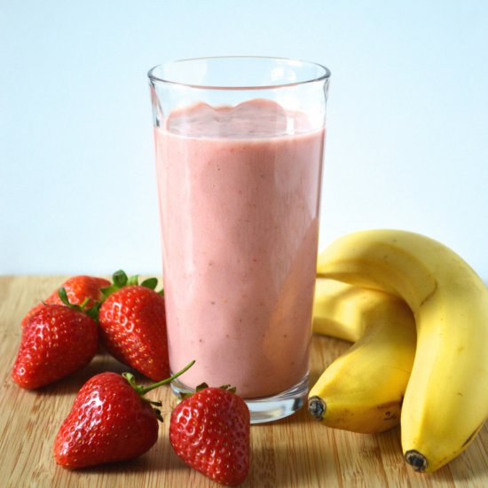 Strawberry and Banana Smoothie