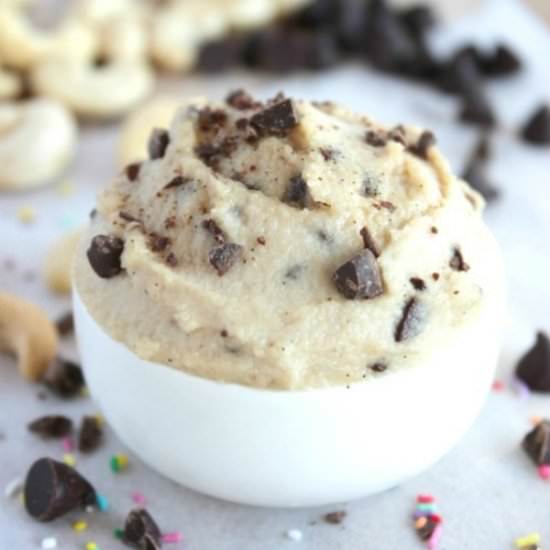 Vanilla Choc Chip Cashew Cream