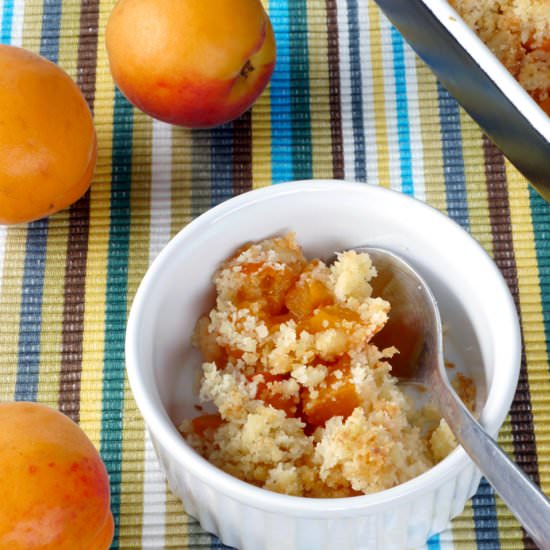 Apricot & Coco Crumble