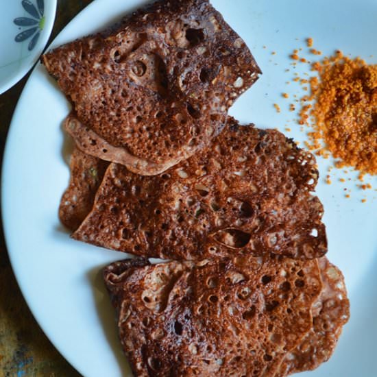 Instant Ragi Dosa