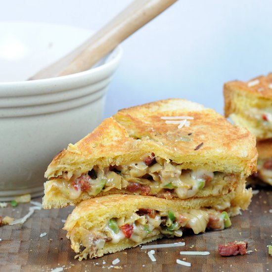 Artichoke & Pancetta Grilled Cheese