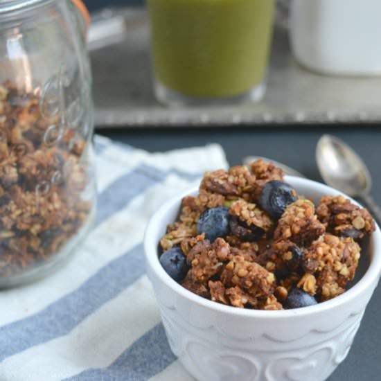 Homemade Granola Oat Clusters