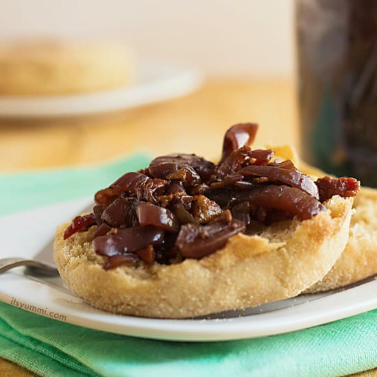 Balsamic Bacon Onion Relish