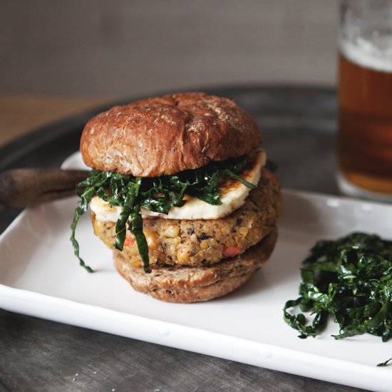 Chickpea Veggie Burger