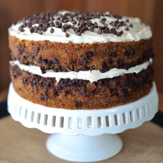 Zucchini Chocolate Chip Cake