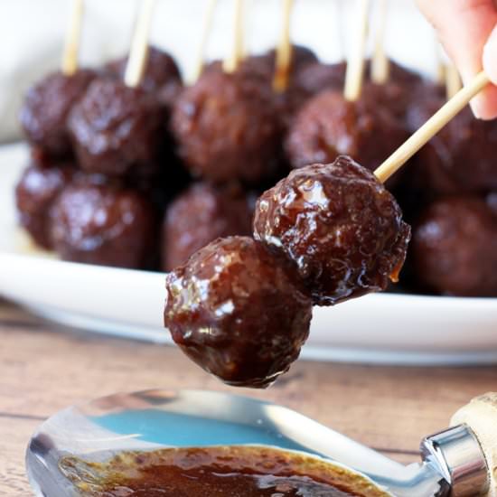 Sweet Heat Meatballs