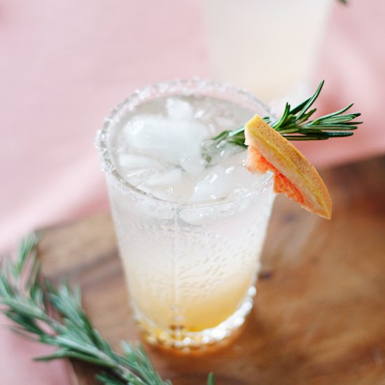 Healing Rosemary Grapefruit Soda