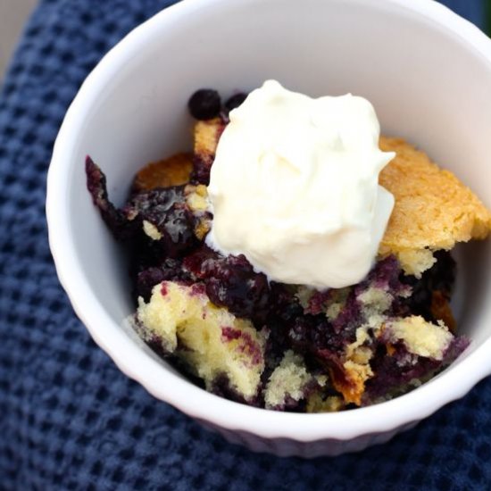 Blueberry Cobbler