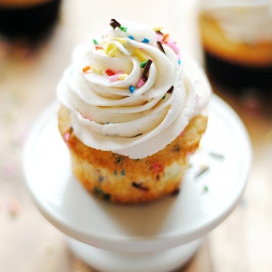 Homemade Funfetti Cupcakes