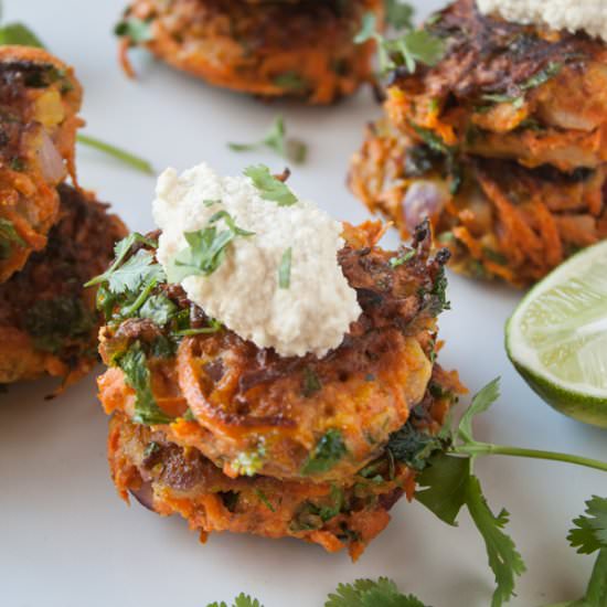 Carrot Fritters