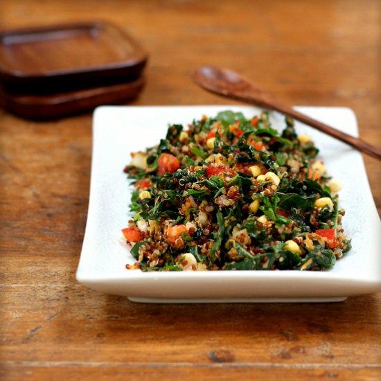 Quinoa and Kale Tabbouleh