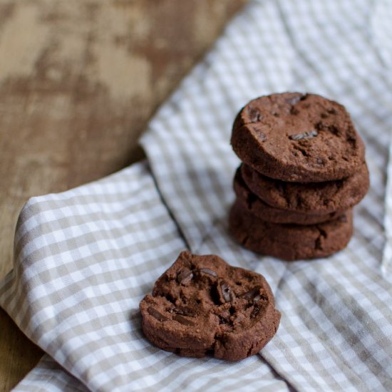 Double Chocolate Chip Cookies