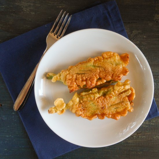 Stuffed Zucchini Flowers