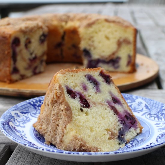 Blueberry Coffee Crumb Cake