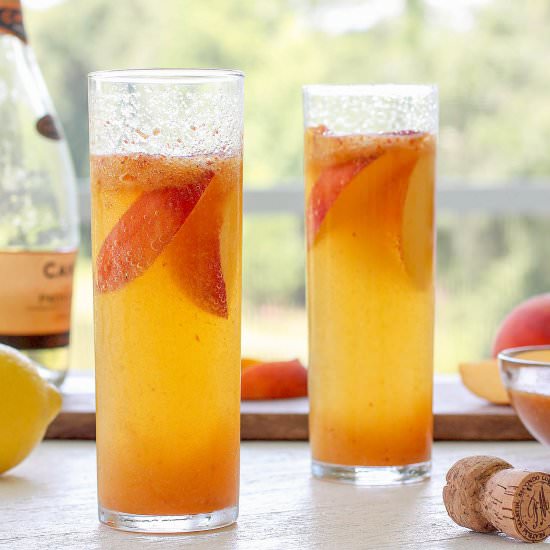 Peach Bellinis