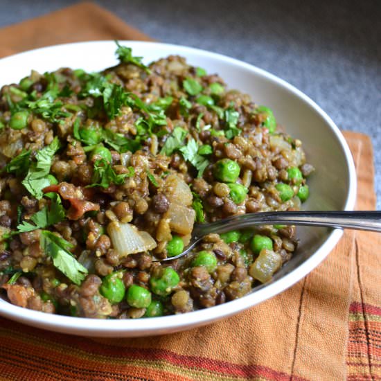 Lentil keema