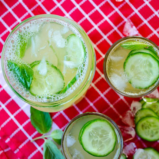 Fresh Cucumber Lemonade