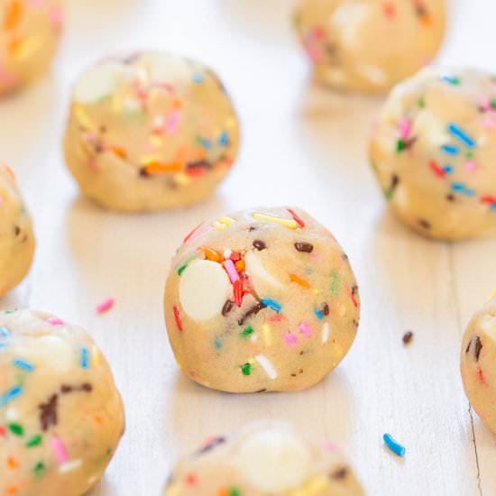 Funfetti Cookie Dough Balls