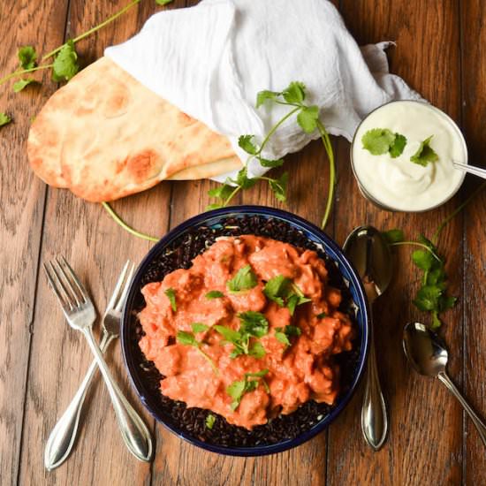 Tikka Masala & Forbidden Rice